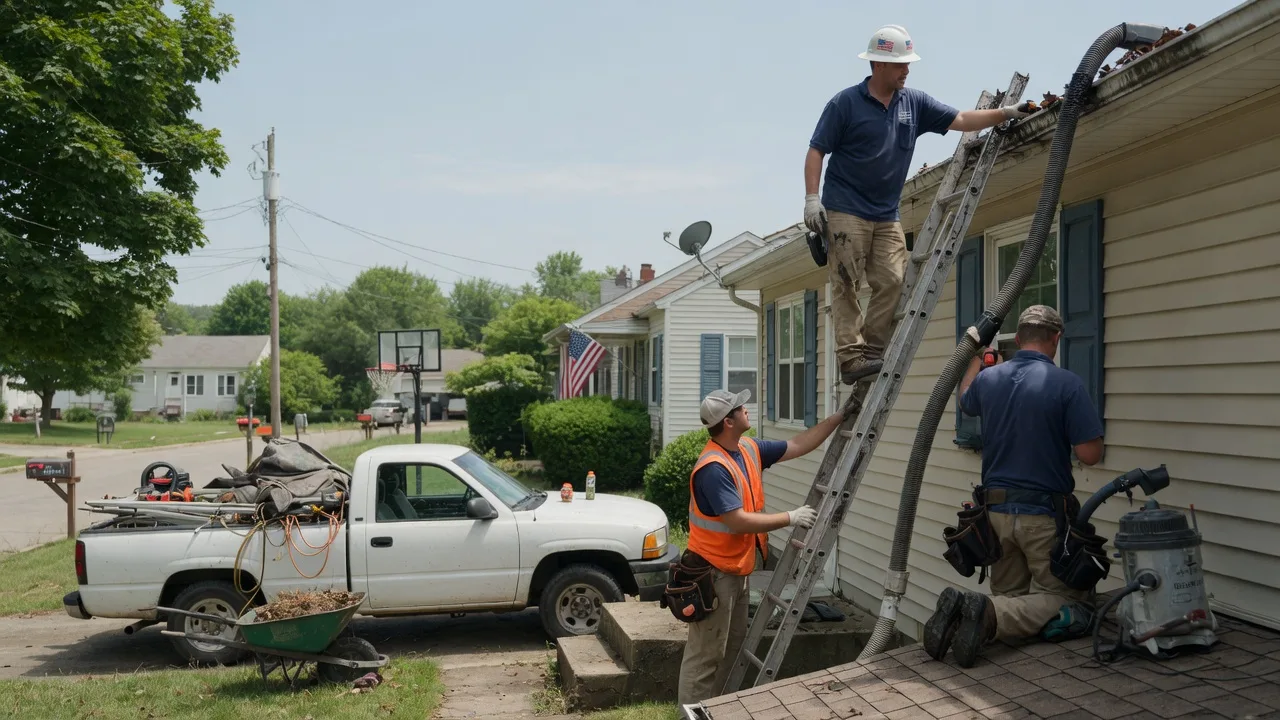 Gutter Installation in Means, KY near me